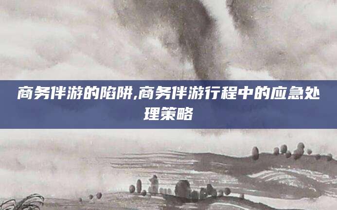 孝感商务伴游的陷阱,商务伴游行程中的应急处理策略